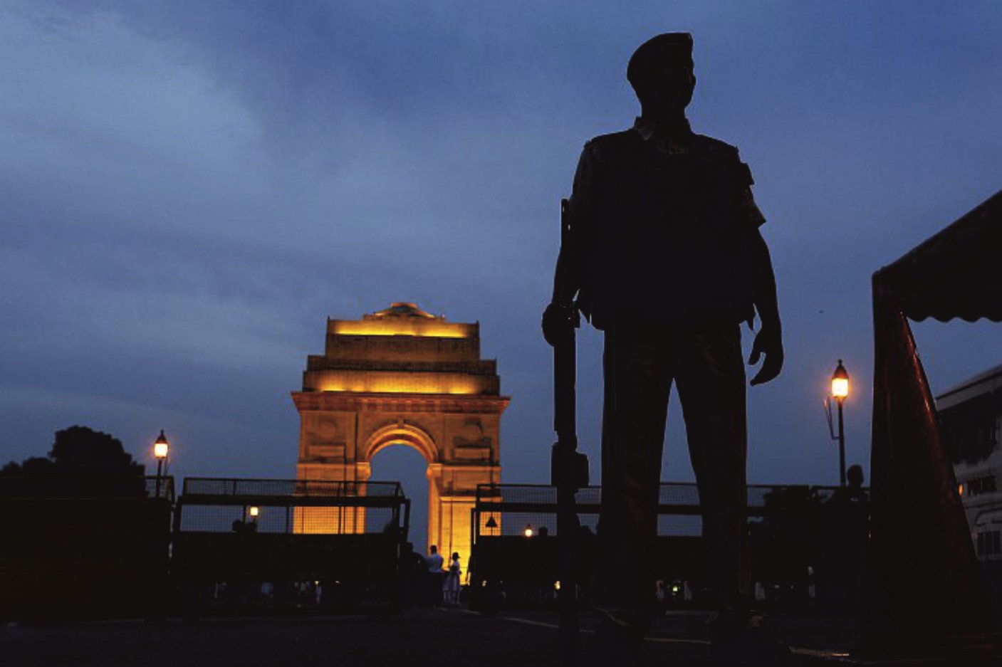Security Tight After Terror alert in Delhi