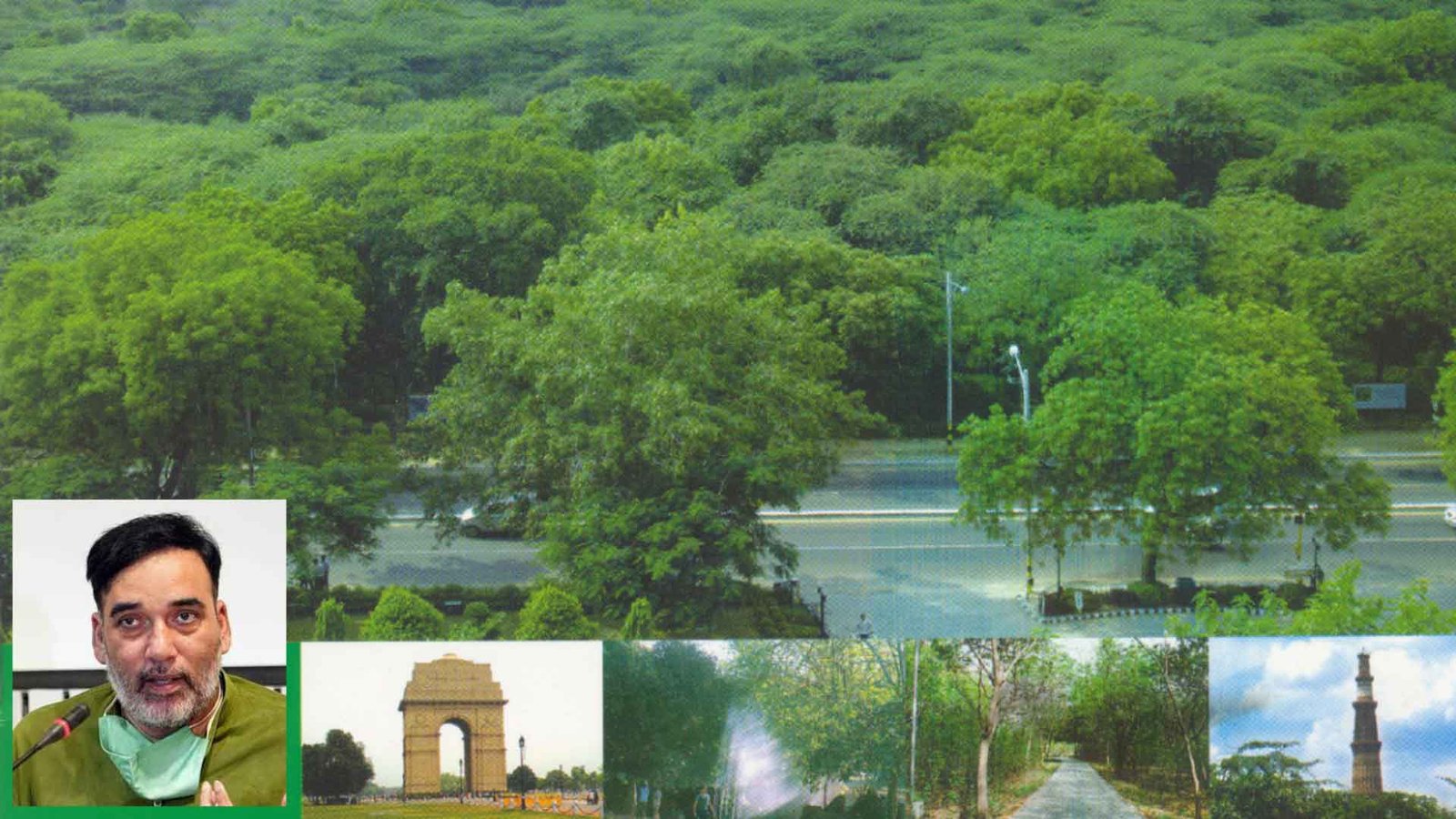 city forest in delhi