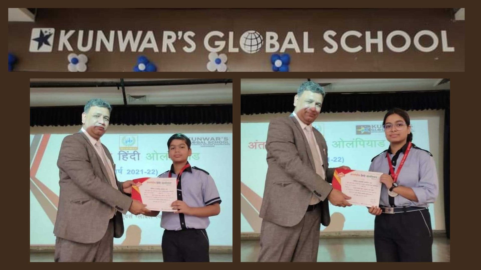 Kunwar's Global School International Hindi Olympiad